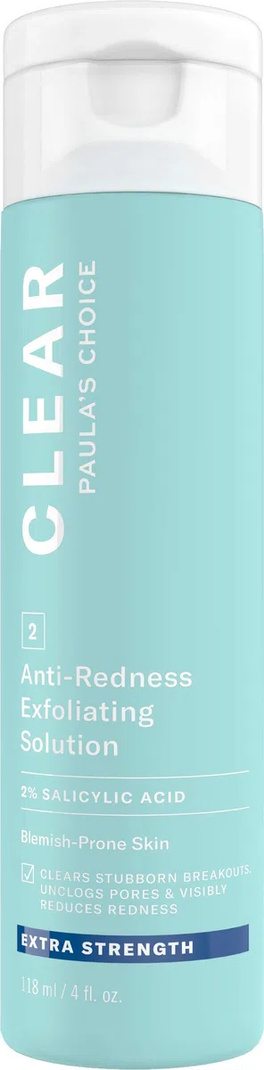 Paula's Choice CLEAR Extra Strength 2% BHA Peeling - Poren Verkleinern, Bekämpft Mitesser & Pickel - Anti-Rötungen-Gesichtspeeling mit Salicylsäure - Mischhaut bis Fettige Haut - 118 ml