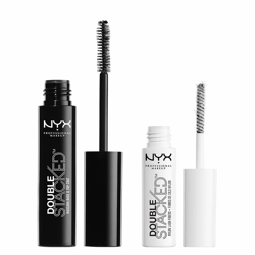 nyx Double stacked reksysteem mascara/By brillance glitter