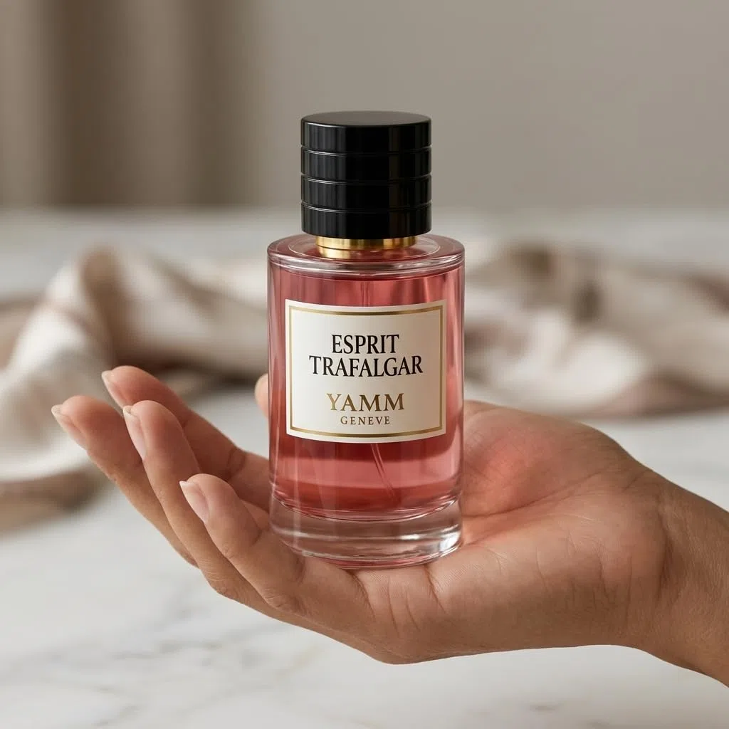 Esprit Trafalgar | Extrait de Parfum 50 ml | Unisex Parfum für Damen & Herren | Kirsche, Rosen & Rote Früchte | Fruchtig, Floral & Elegant | Luxus & Langanhaltend