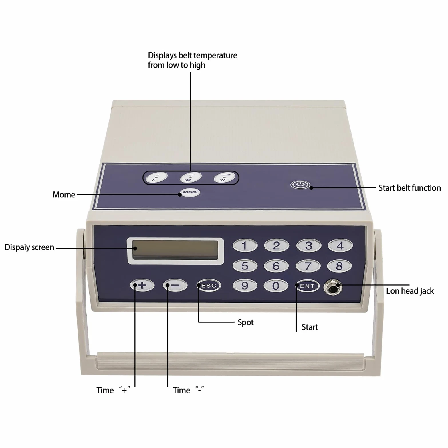 Ionische Entgiftungsmaschine für Fußbad, tragbar, Fußball, Spa, Ionen, Detox-System, Ionisches Reinigungssystem, für den Heimgebrauch, verstellbare Mode und Zeit, für zu Hause