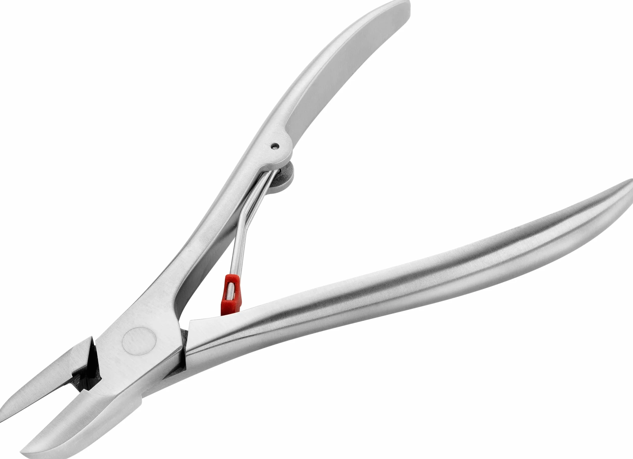 ZWILLING Nagelzange (Profi Knipser, scharfe Schneiden für feste Nägel, ergonomische Form, hypoallergen), Premium, Silber, 125 mm