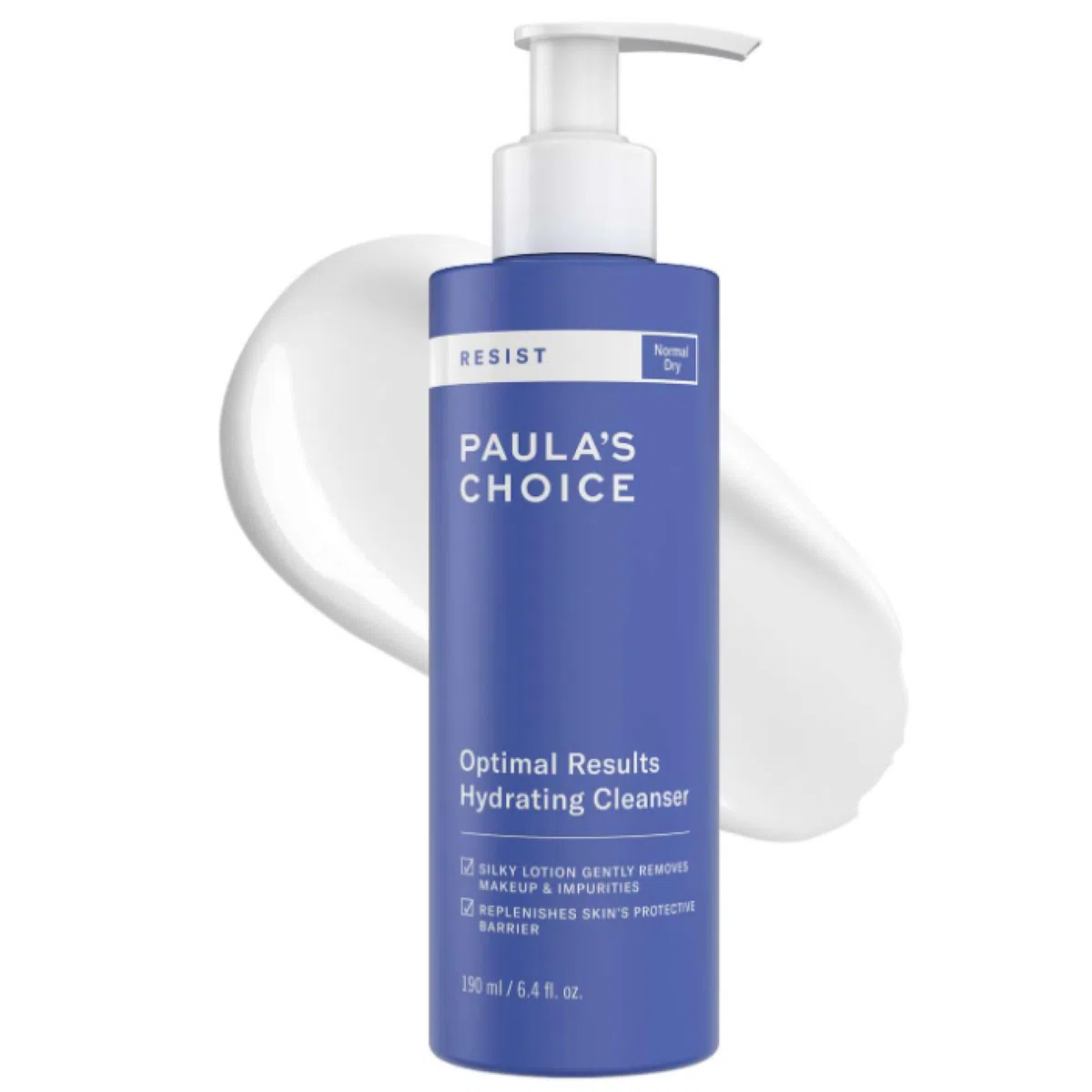 Paula'S Choice Feuchtigkeitsspendender Anti-Aging-Reiniger für normale und trockene Haut 190ml Weiß