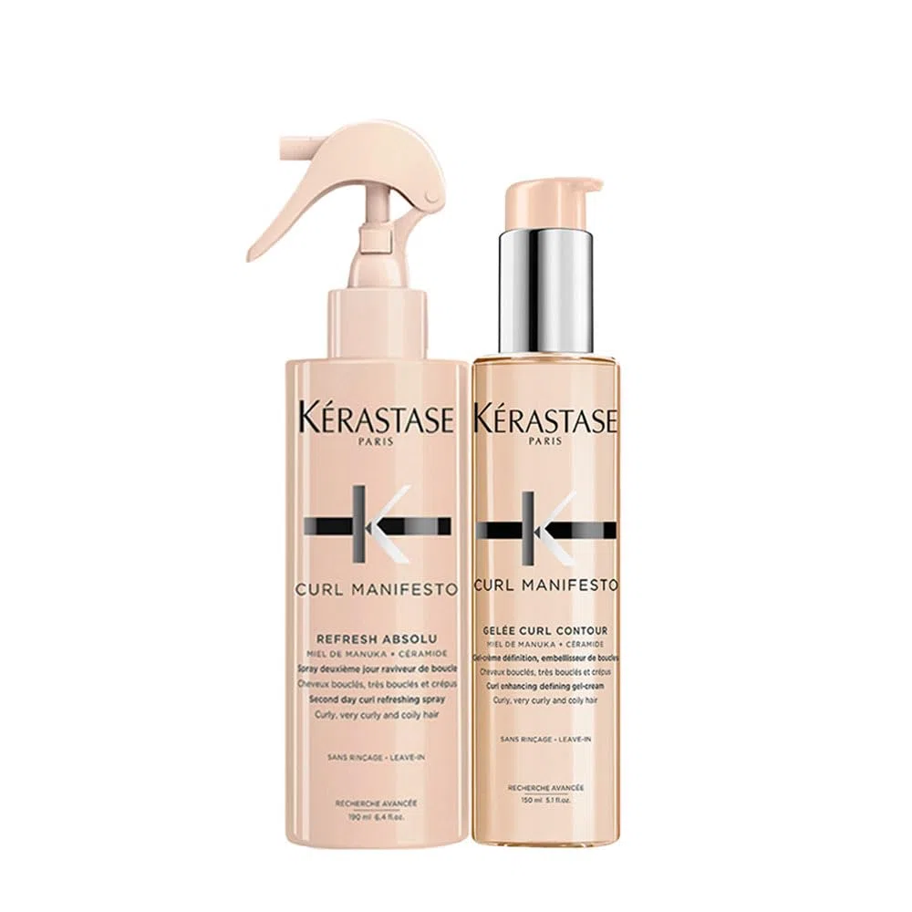 Kerastase Curl Manifesto Refresh Absolu 190ml Gelée Curl Contour 150ml