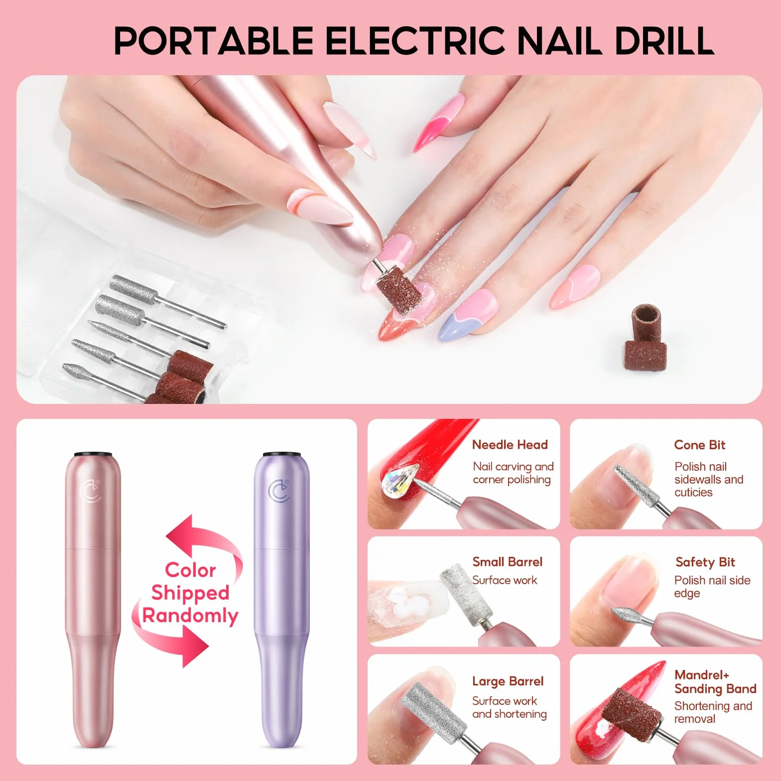 PEACECOLOR UV Nagellack Set mit UV Lampe Elektrische Nagelfräser, 35+5 Gel Nagellack UV mit Base Coat Top Coat Gel Nägel Set Nagelset Gelnägel Starterset Maniküre Geschenk für Frauen