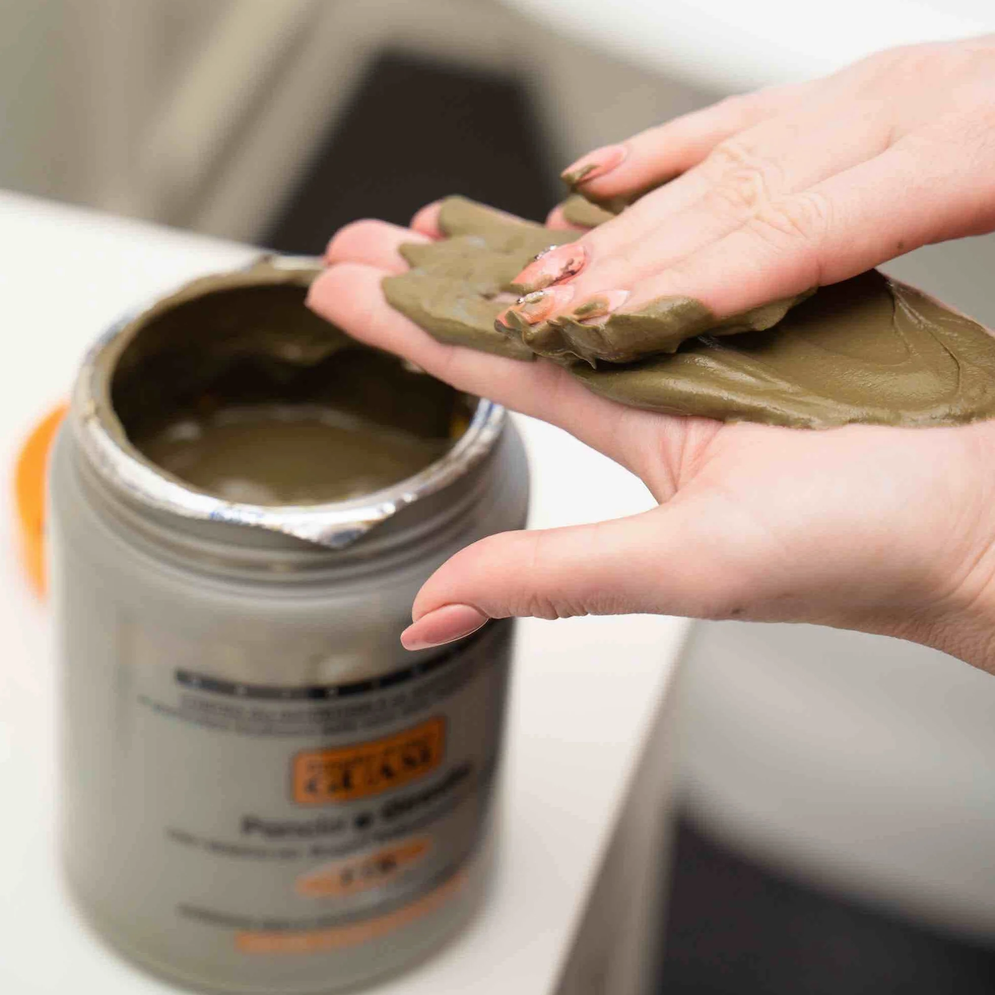 Guam, Algenfango Guam FIR, reduziert Cellulite und Adipositas, mit Turmalin für die Vorteile von Ferninfrarotstrahlen, Aktivwärme auf der Haut, Made in Italy, 500g Packung