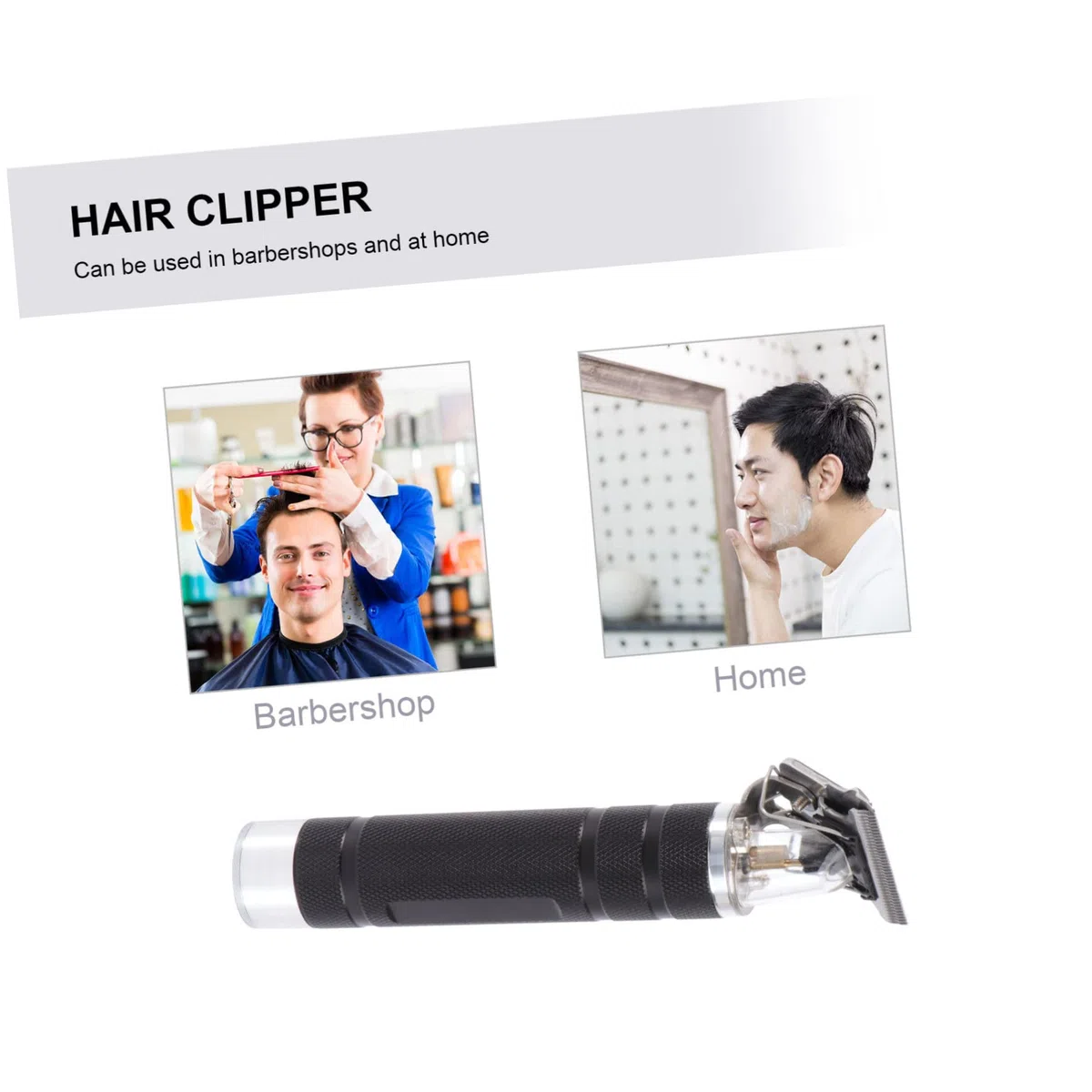 Baluue Elektrischer Haarschneider Haarschneidemaschine Mit Clipper Haarschneidewerkzeug Für Friseursalon Robustes Material Einfache Handhabung