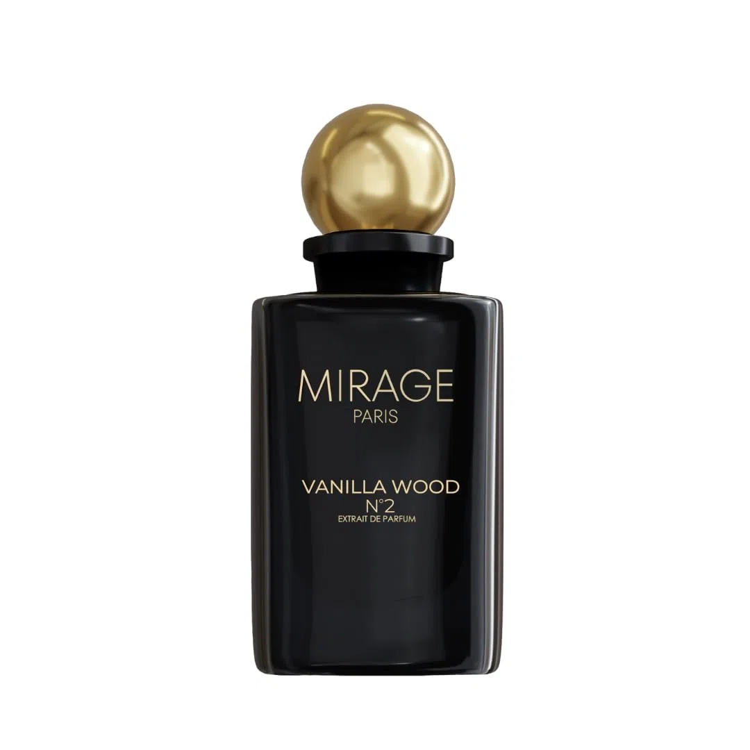 Vanilla Wood No.2 – Extrait de Parfum Unisex (30% Duftöl), mit Pheromonen, warmer Vanille-Holz-Duft, langanhaltend & sinnlich, 50 ml + gratis 2 ml Duftprobe