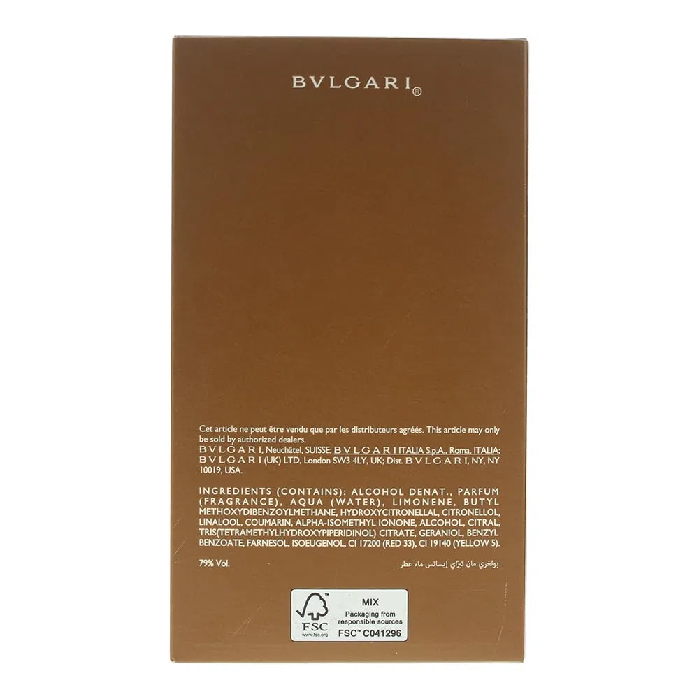 BVLGARI, Man Terrae Essence, Eau De Parfum, 100 ml.