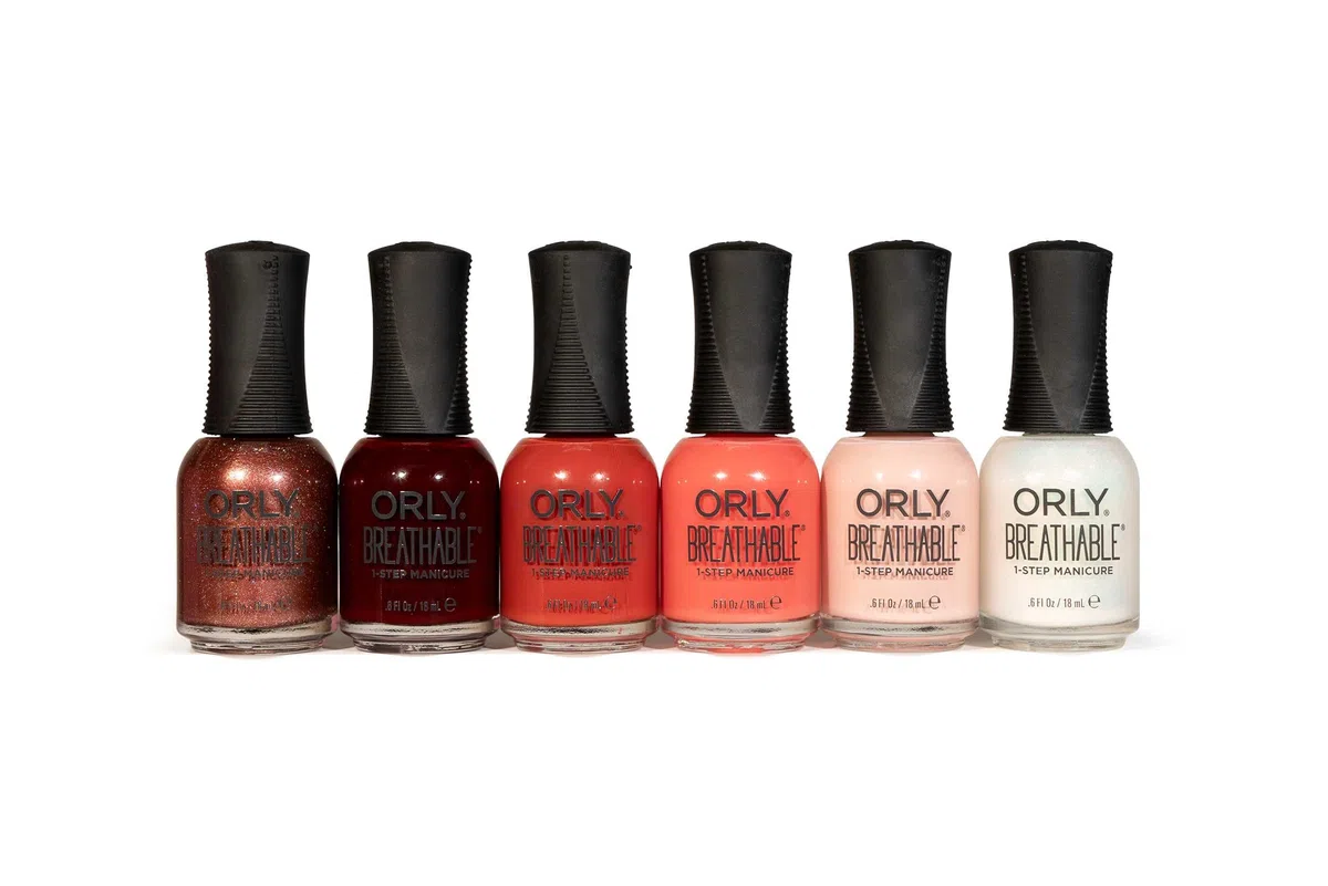 ORLY Breathable Divine Alchemy Nagellack – 6 Farben im Set, atmungsaktive Formel, vegan & 13-free, stärkt Nägel mit Arganöl, Vitamin B5 & C, kein Base & Top Coat nötig, langanhaltend