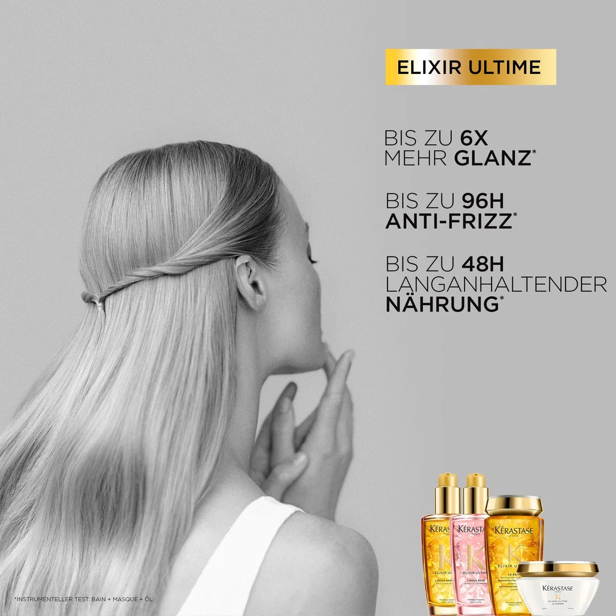 Kérastase Haaröl für trockenes Haar, Pflegend und nährend für mehr Glanz, Huile Originale Elixir Ultime, 30 ml