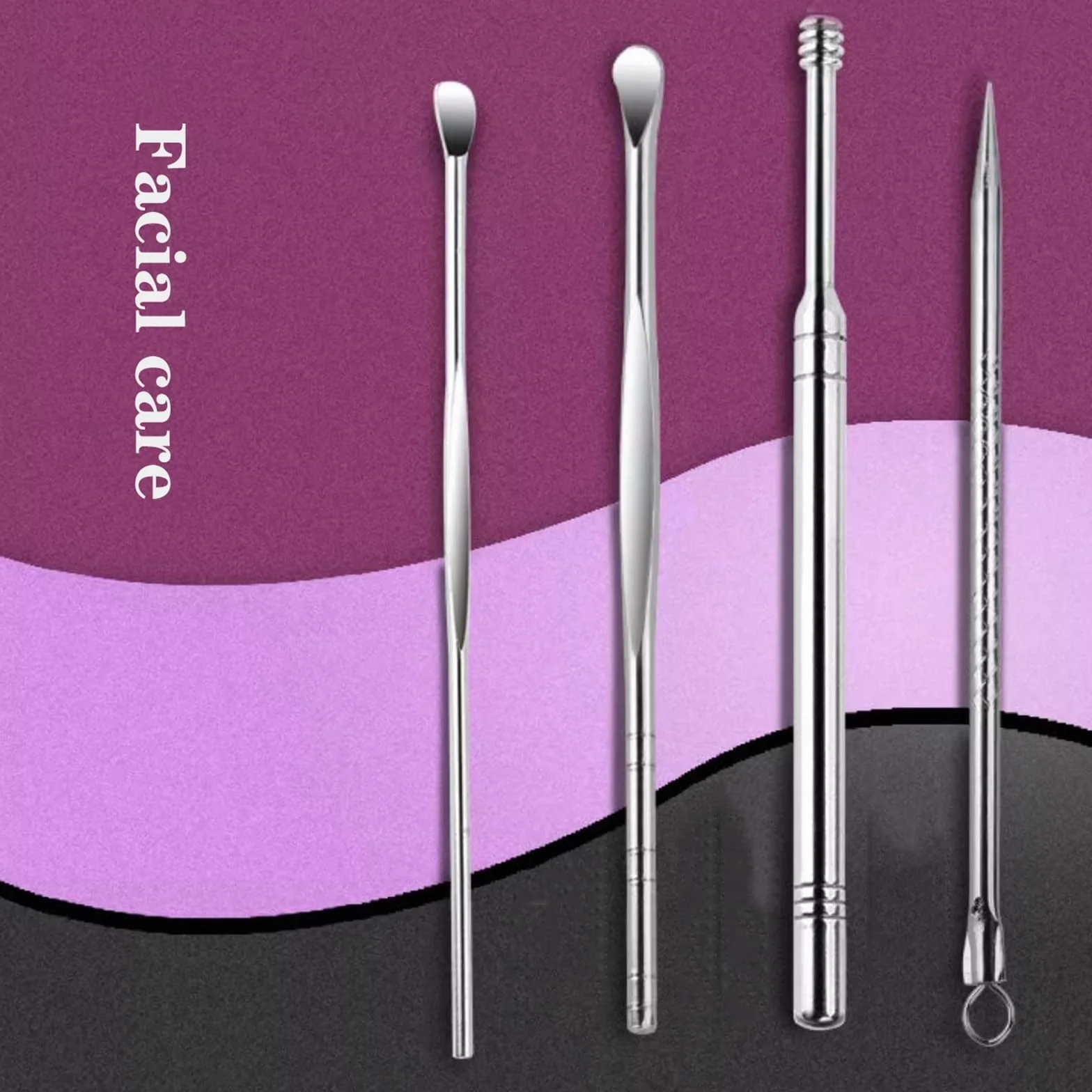 Nagelknipser Set Maniküre-Set, professioneller Nagelknipser, Pediküre-Set, 19-teilig, Edelstahl, Nagelpflege-Werkzeuge, Pflegeset mit Reise-Lederetui for Männer und Frauen Maniküre Pediküre Set