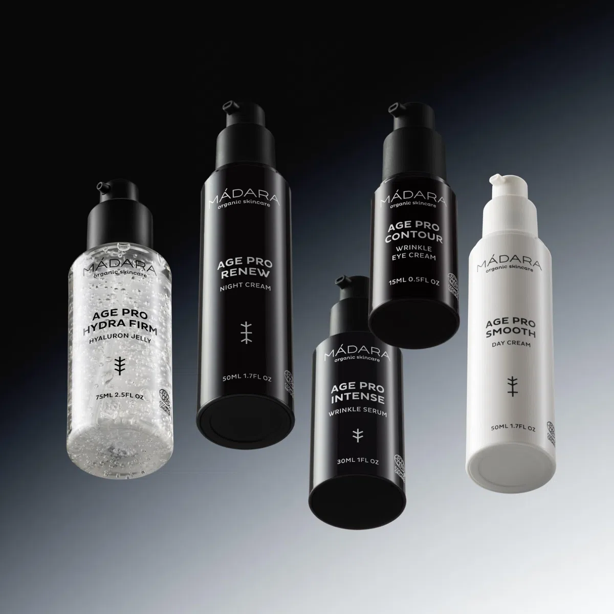 MÁDARA Organic Skincare | AGE PRO Intensives Anti-Falten-Serum 30 ml – Straffendes Gesichtsserum mit Birkenwasser, Hyaluronsäure & Squalan für reife Haut, vegan