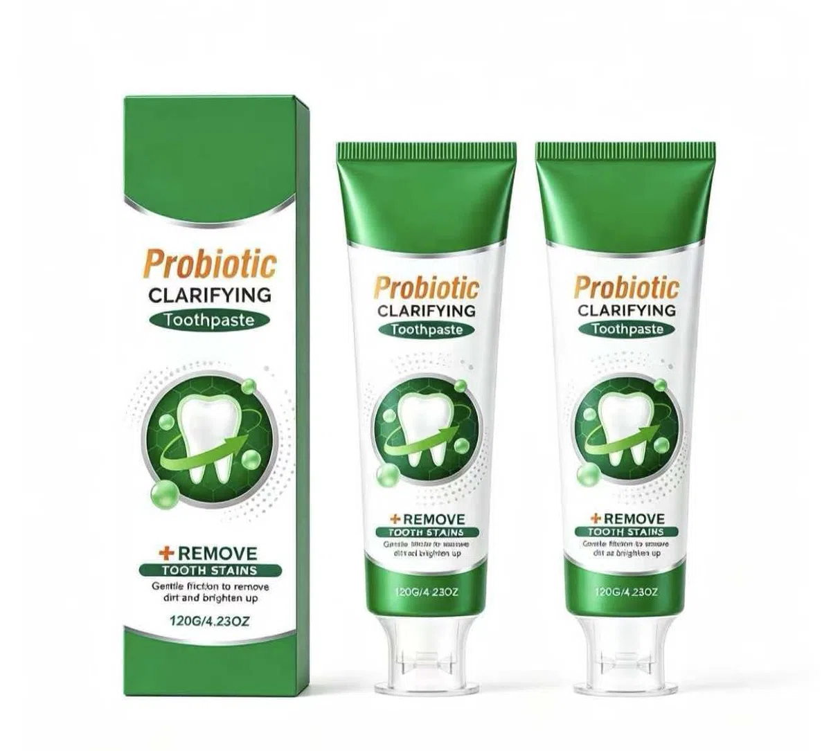 Eappy Probiotische Mundpflegepaste, fluoridfreie Minzformel | Natürliche Minznoten sorgen für einen angenehmen Atem und eine erfrischende, tägliche Mundreinigung für optimale Mundpflege