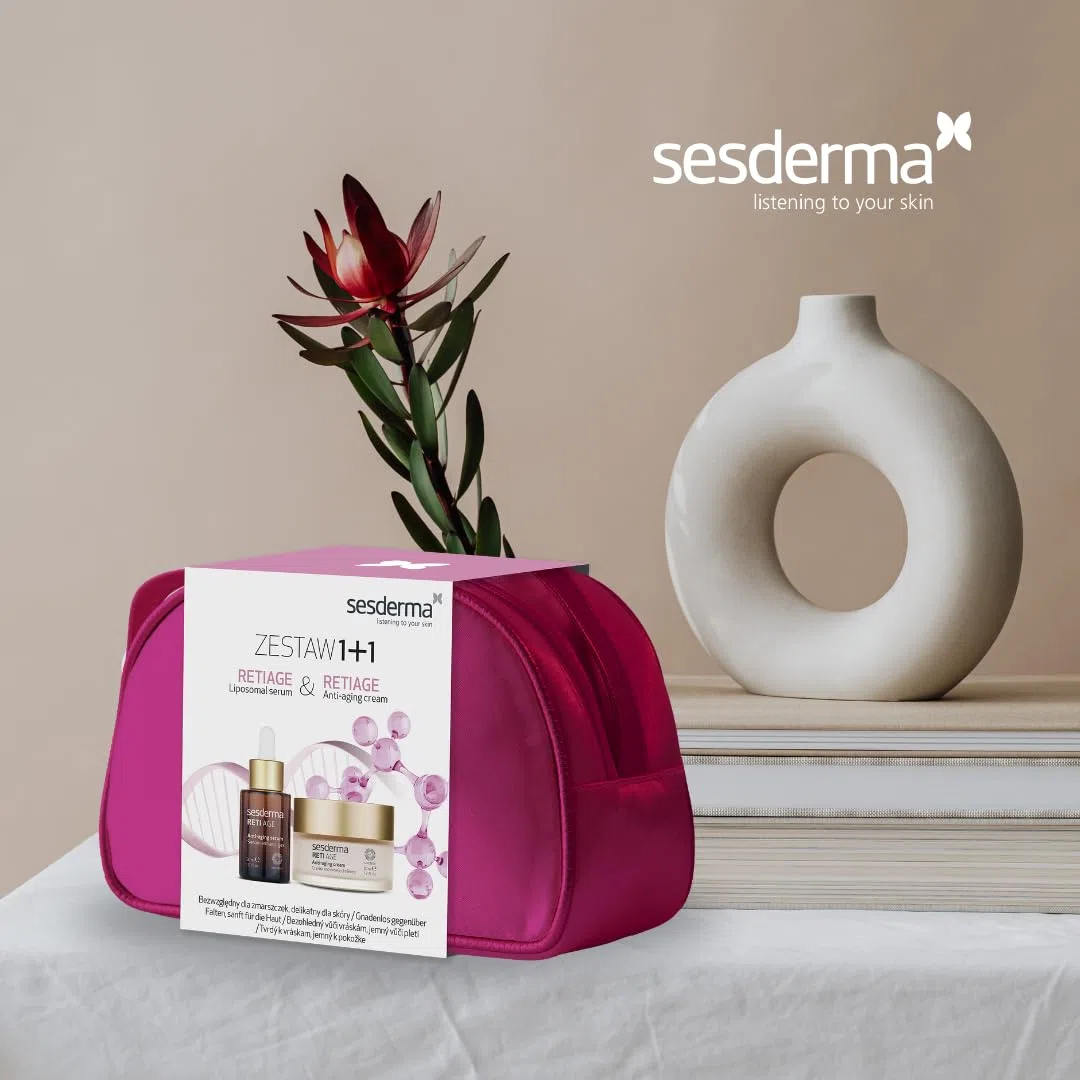Sesderma Reti Age Creme + Serum Set - Anti-Aging Pflege für reife Haut | 50 ml Creme + 30 ml Serum