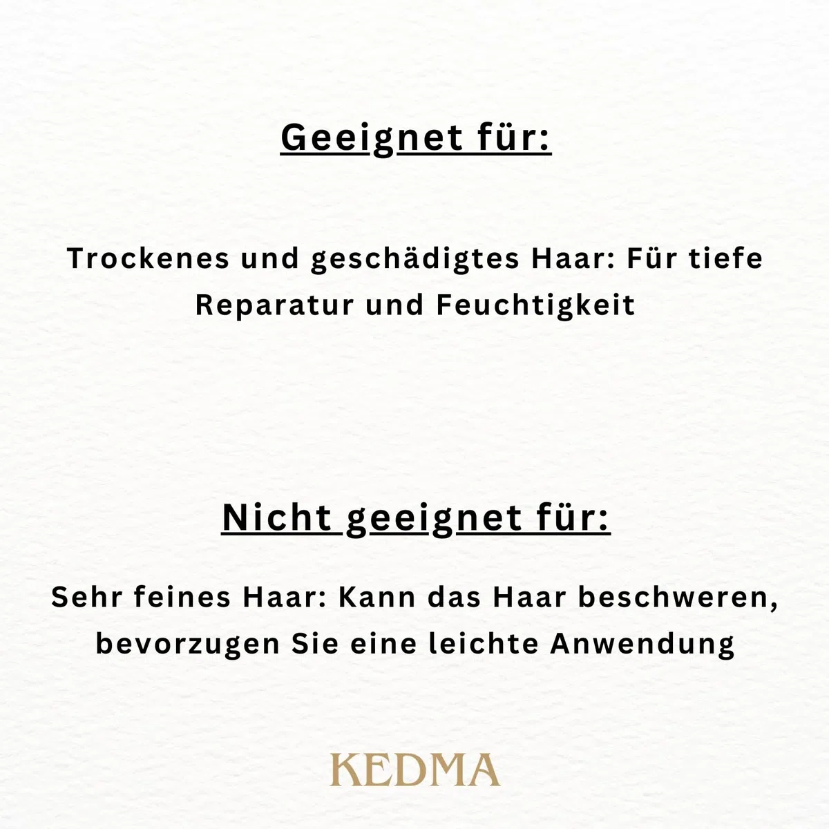 KEDMA - Schwarzes-Schlamm-Haarmaske - Repariert & stärkt - 400g | Schwarzschlamm-Haarmaske pflegt und stärkt geschädigtes oder coloriertes Haar, ohne es zu beschweren.