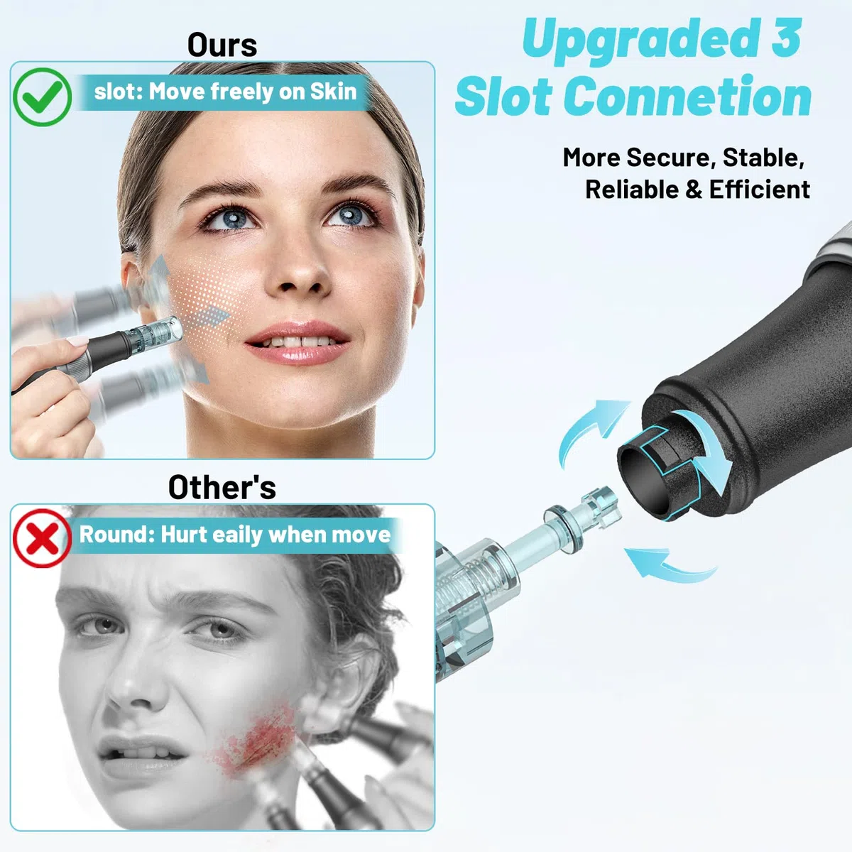 Dr. Pen 2026 Ultima M7S Professioneller Microneedling Pen, Kabellos mit 25 Ersatzkartuschen, 6 Stufen und LED-Anzeige Elektrischer Dermapen für Haarwachstum, Gesicht, Körper und Hautpflege