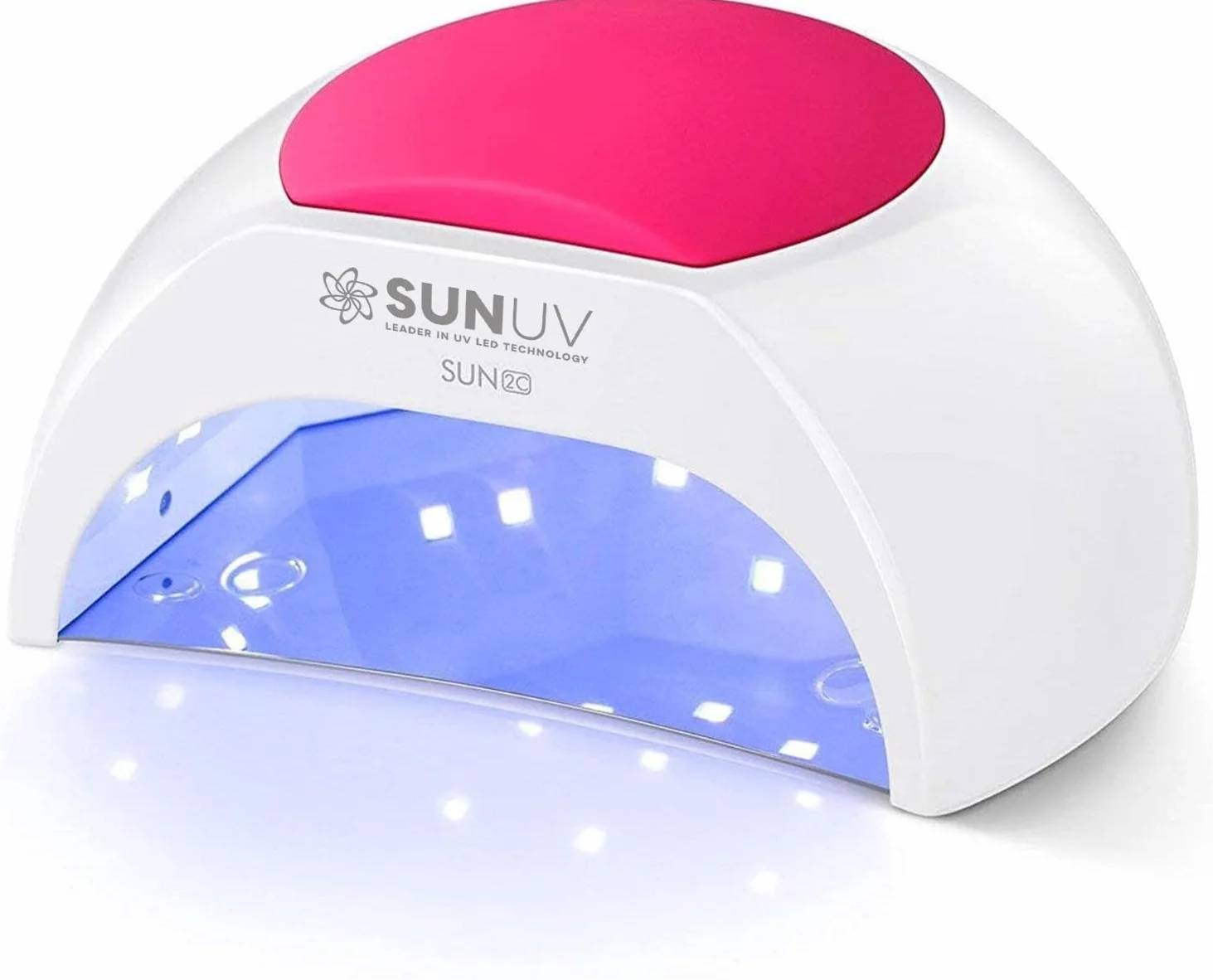 SUNUV SUN2C Nageltrockner UV LED Nagellampe für Gelnägel, 10, 30, 60, 90s Timer, Automatischer Infrarotsensor, Geeignet für Maniküre und Pediküre, Geschenk für Frauen