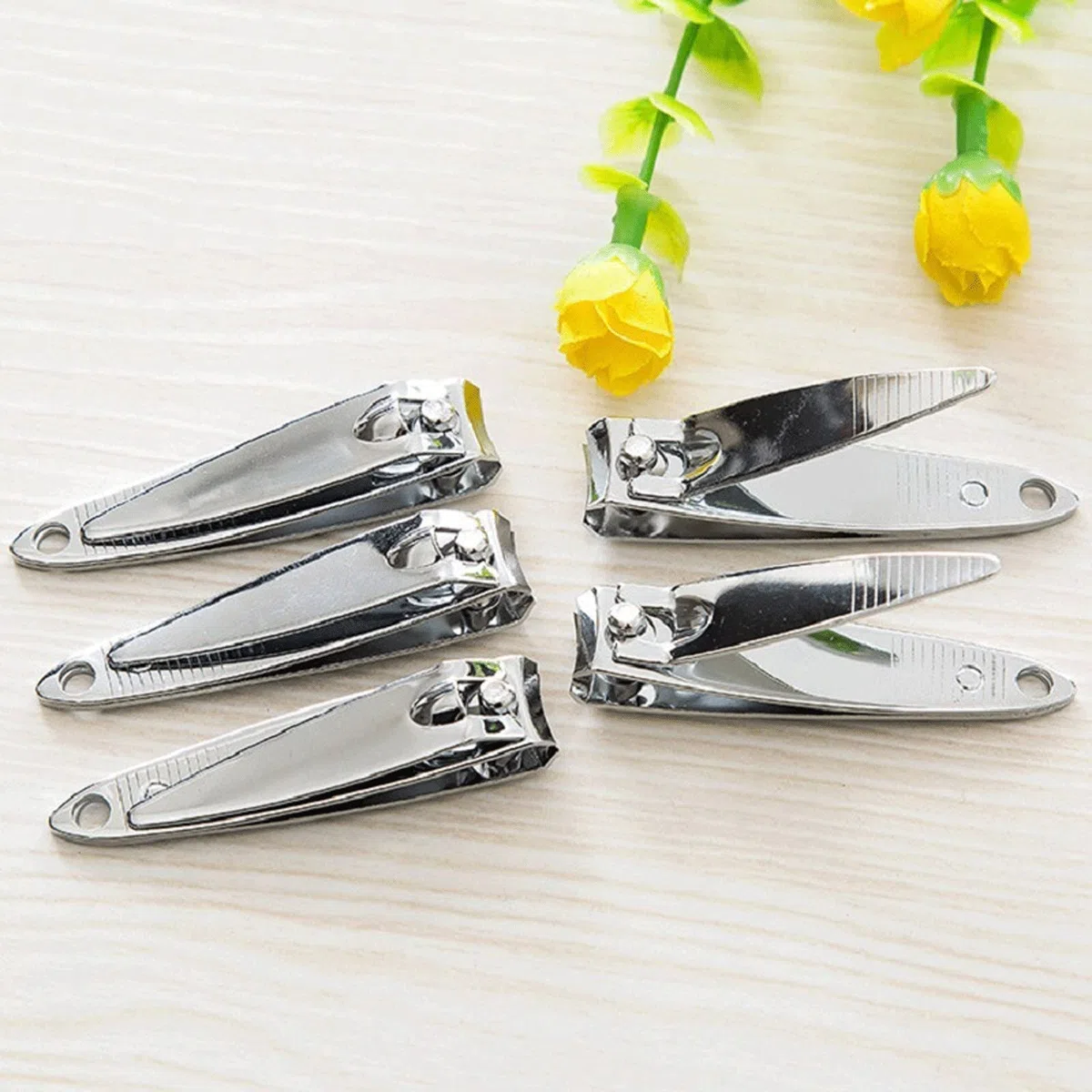 Nagelknipser, 1PC Nagelknipser Edelstahl Handnagel Zehenschneider Trimmer Maniküre Pediküre Pflege Werkzeuge Trimmer Finger Nail Art Schere