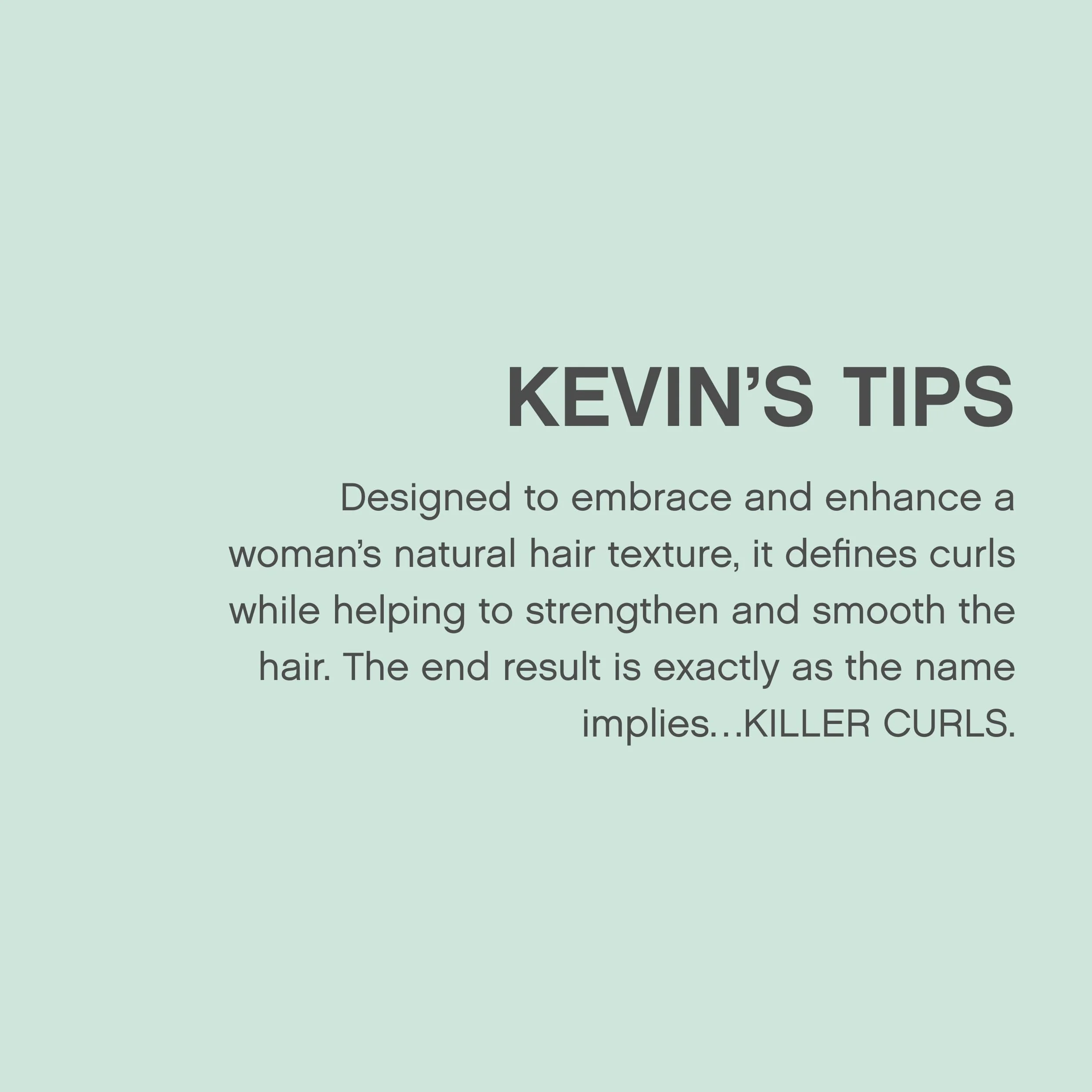 KEVIN.MURPHY Killer Curls Antifrizz Curl Defining Cream, 200ml