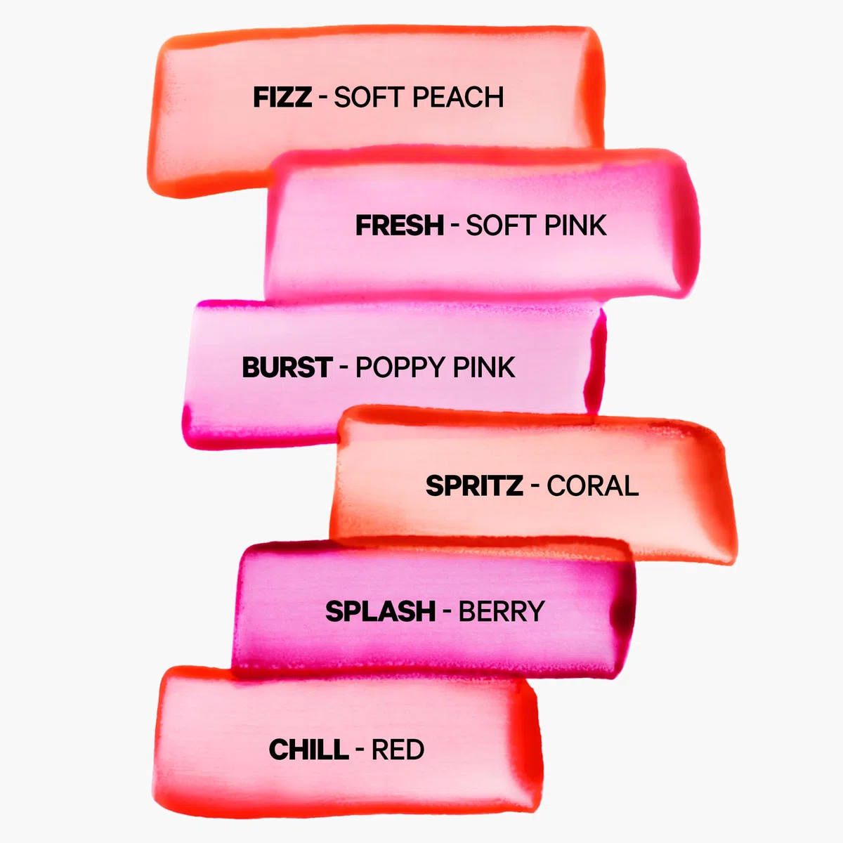 Milk Makeup Cooling Water Burst Gel Coloration Mohn 0.17 oz Transparent Lippen- und Wangenfarbe auf Wasserbasis modulierbar