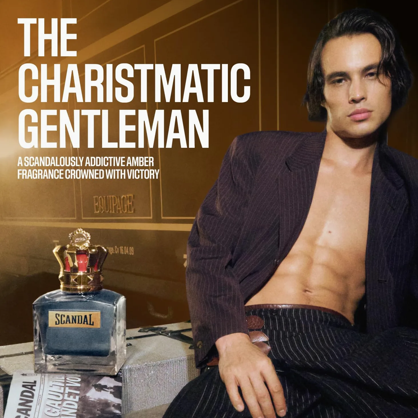SCANDAL POUR HOMME edt vapo refillable 100 ml