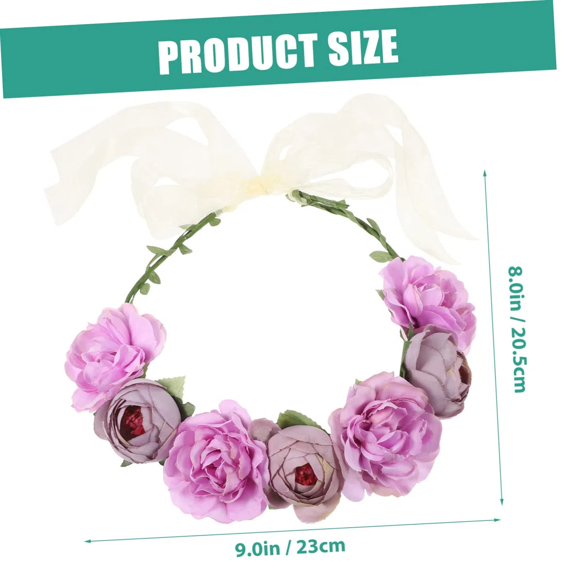 Beavorty 4sätze Blumenkranz Set Für Braut Mit Handgelenk Corsage Hochzeitsaccessoires Für Frauen Für Hochzeiten Fotografie Und Besondere Anlässe Farben