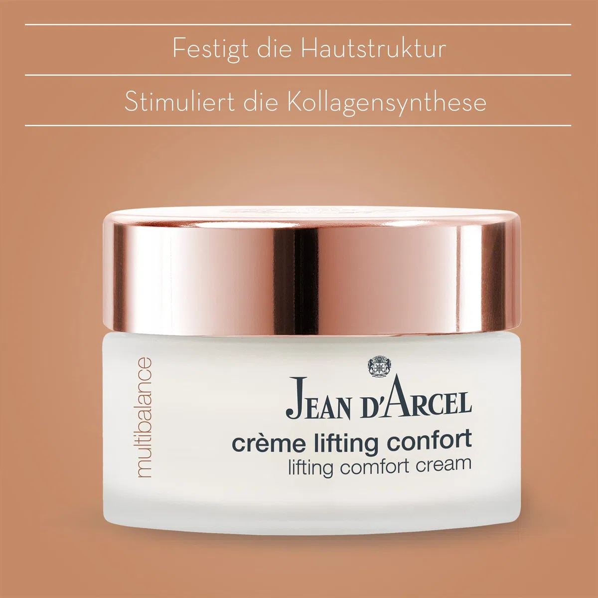 JEAN D'ARCEL - MULTIBALANCE - crème lifting confort - Untersützt die hauteigene Collagenproduktion für straffere Gesichtskonturen - 50ml