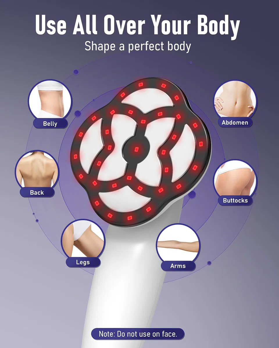 Cellulite Massager, 15 Adjustable Levels, 3 Working Modes