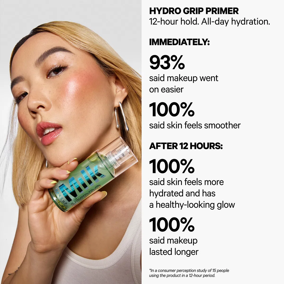 Milk Makeup Hydro Grip Primer – 3,7 g Testgröße