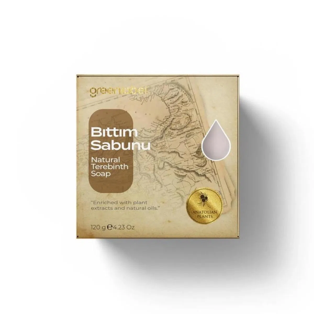 Greenlabel Bıttım Seife für Haar- und Hautpflege 120 g