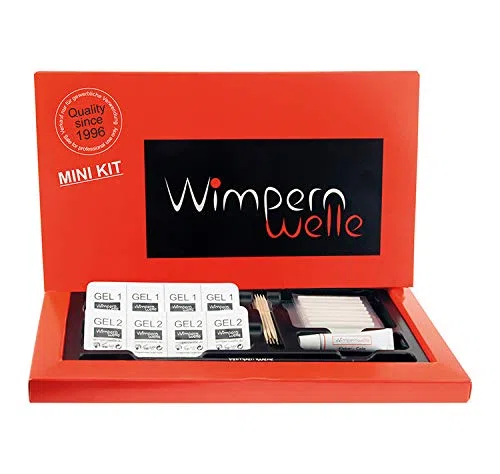 Wimpernwelle Set Mini Kit + 10x Wimpernblättchen soft - zum Schutz der Hautpartie des unteren Augenlids