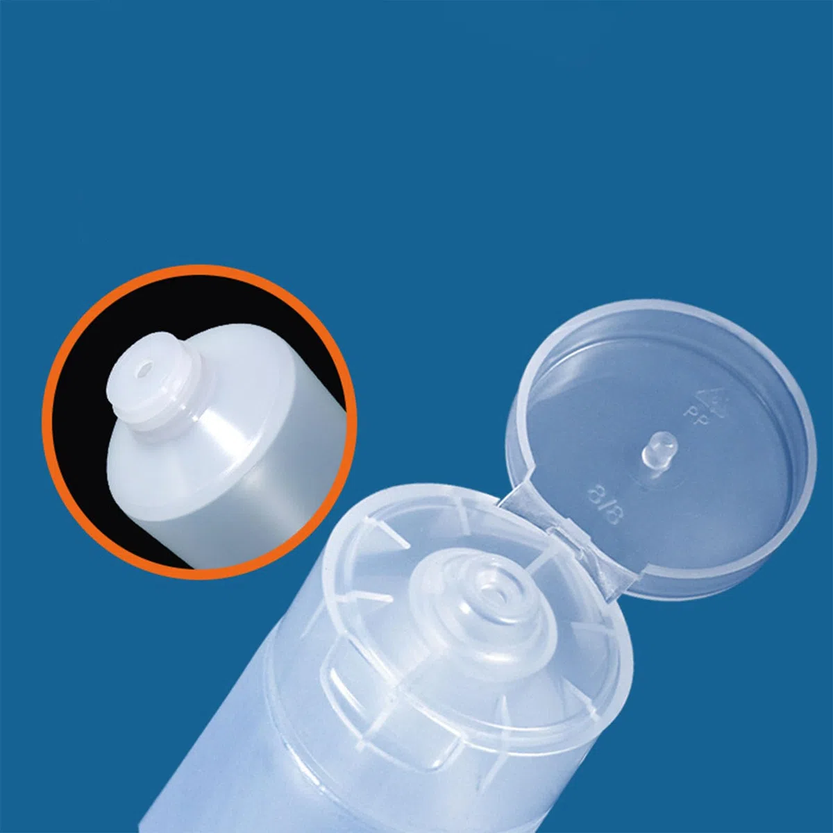 5 Stück Transparenter Nachfüllbare Leere Tuben,100ml Befüllen Tuben | Leere Tuben zum Befüllen, Probenbehälter, Leere Flüssige Foundation Tuben für Reisen und DIY-Projekte,DIY Lipgloss,Kosmetik