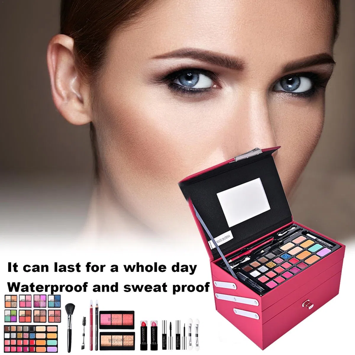 Makeup Kits Frauen | Komplettes Make-up Kit | Komplettes Kosmetikset