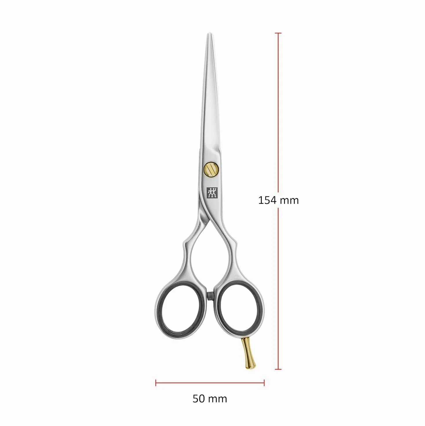 ZWILLING Friseurschere Edelstahl 140 mm Silber