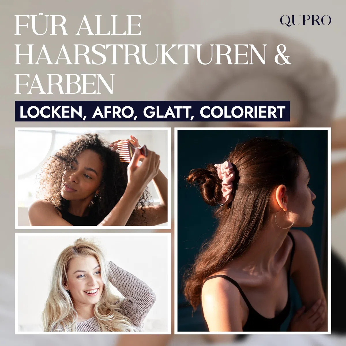 Vegane Seidenhaube zum Schlafen I Rutschfestes Bonnet zum Schutz von Locken & Frisuren - Verhindert Frizz & Haarbruch I Schlafhaube aus veganer Seide - Haarschutz für die Nacht