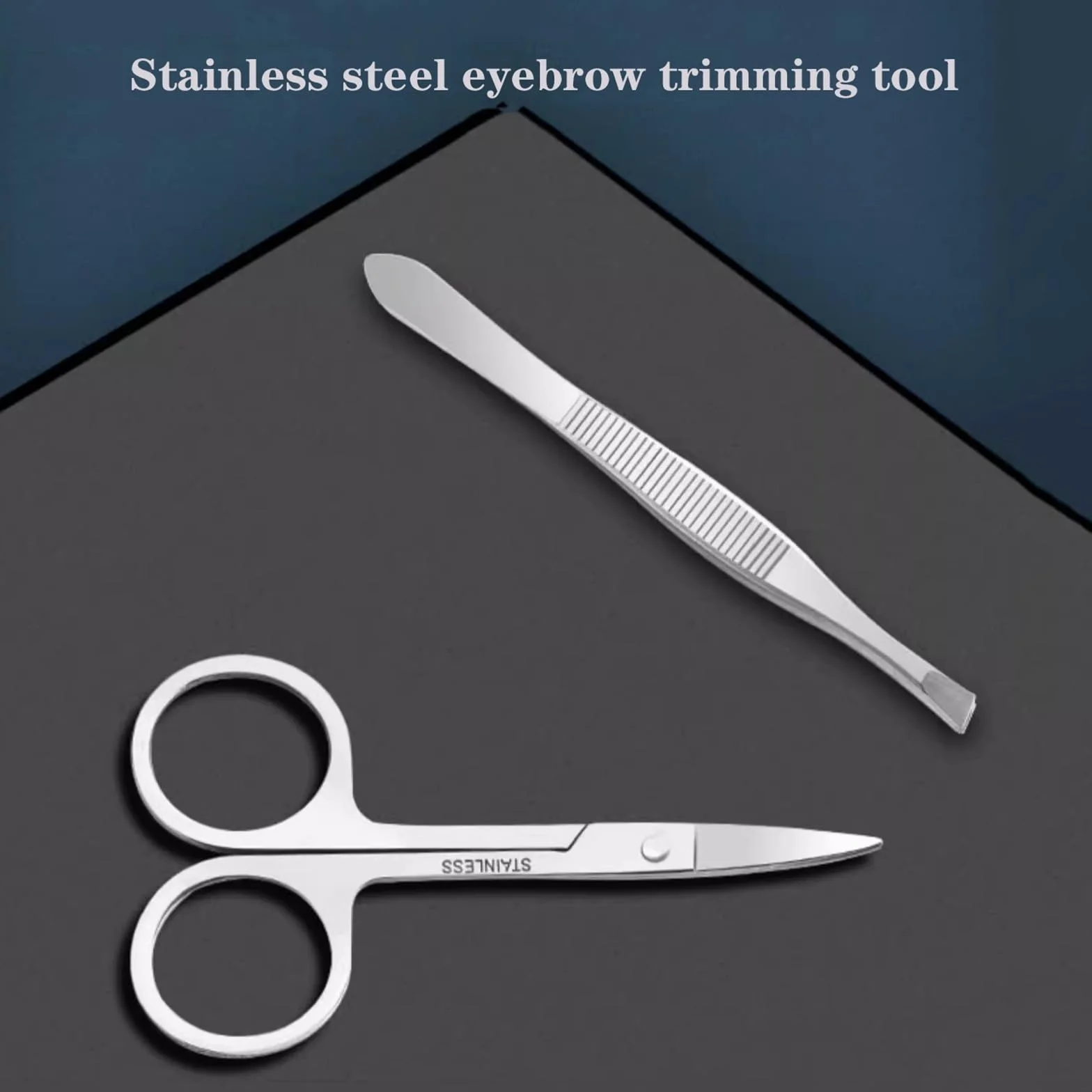 Nagelknipser Set Maniküre-Set, professioneller Nagelknipser, Pediküre-Set, 19-teilig, Edelstahl, Nagelpflege-Werkzeuge, Pflegeset mit Reise-Lederetui for Männer und Frauen Maniküre Pediküre Set