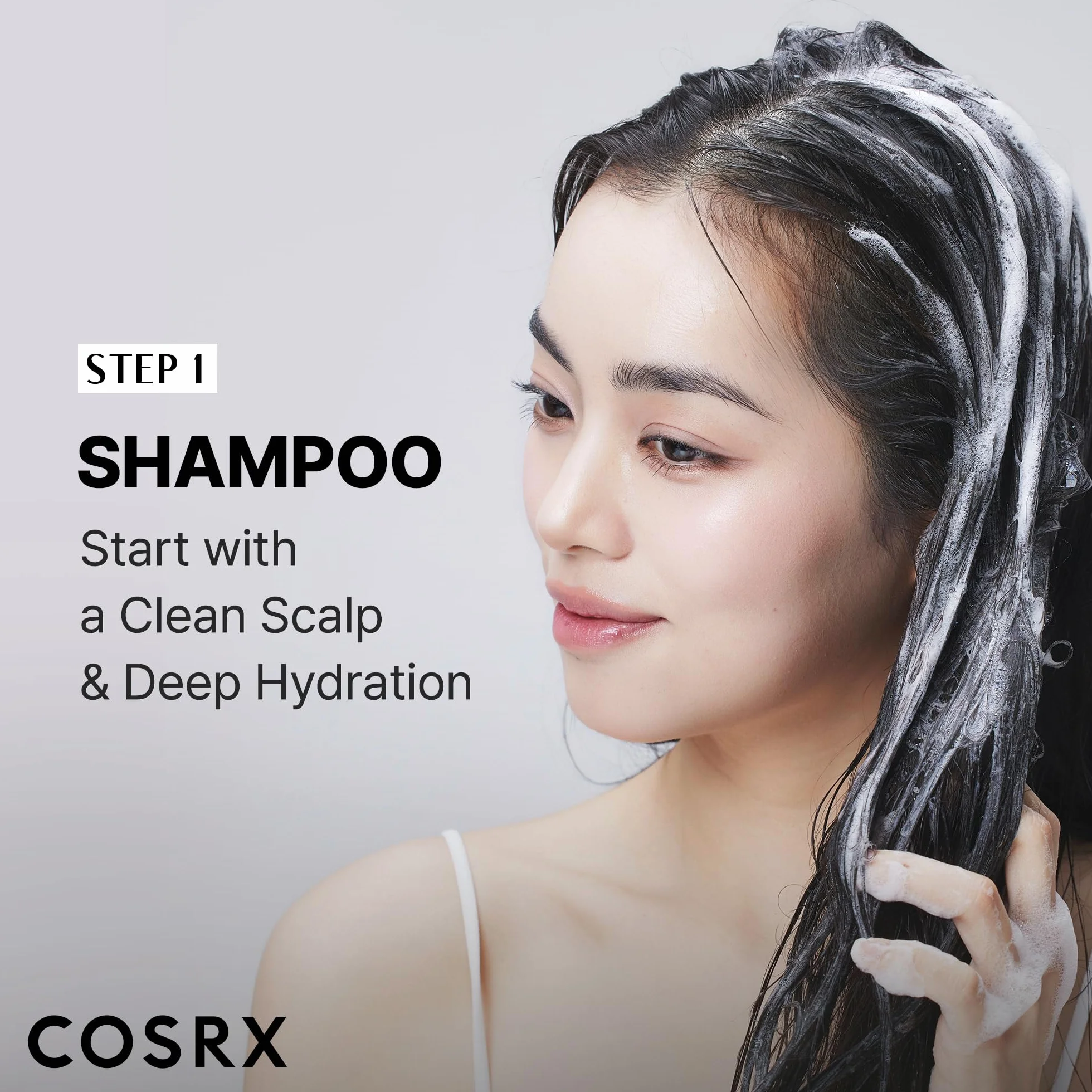 COSRX PEPTIDE 132 Hair Bonding Mini Kit (Shampoo 100 ml + Treatment 60 ml + Oil Serum 28 ml), Repair & Strengthen Damaged Hair