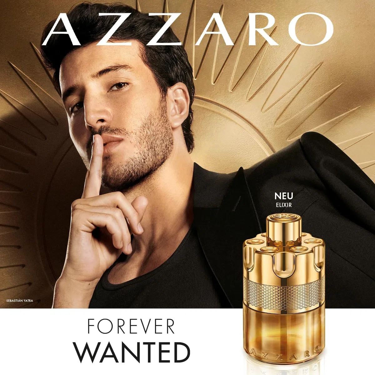 Azzaro Forever Wanted Elixir Eau de Parfum, intensiver, holzig-ledriger Herrenduft, verführerisches Parfüm für Männer