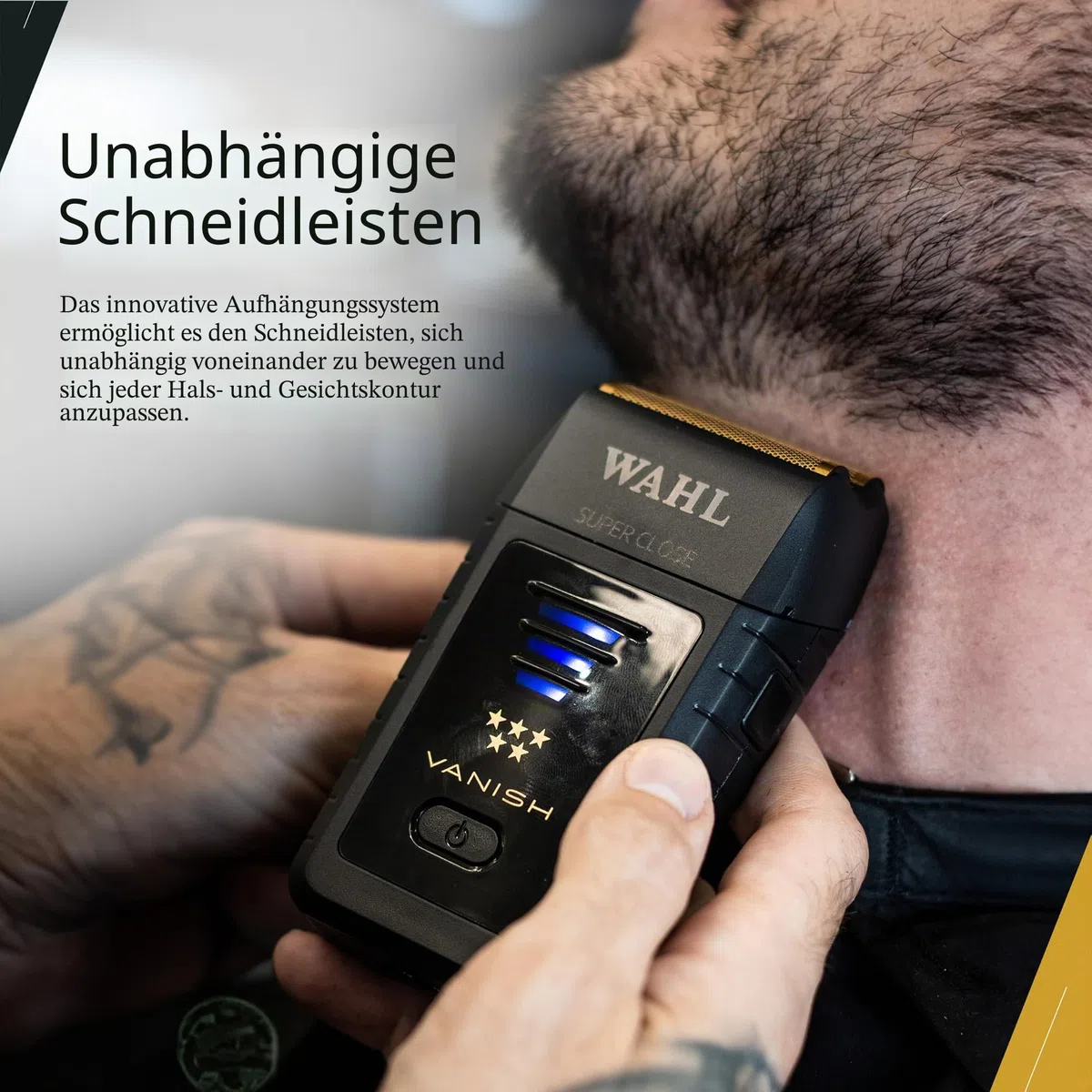 WAHL Vanish Foil, Ersatzteile, Schneidsätze & Schneidevorrichtung, Mobiler Rasierer, Präzisionsschnitt, Pflegezubehör, Ersatzteile, Herrenpflege, Rasierer-Ersatzteile, Gold, Hautfreundlich, Vanish
