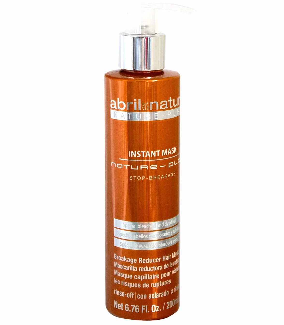 abril et nature - Haarpflege-Set Reparierend - Nature Plex, STOP Haarausfall - Shampoo-, Maske- und Serum-Set für beanspruchtes oder beschädigtes Haar - Verhindert, schützt und repariert - 550 ml