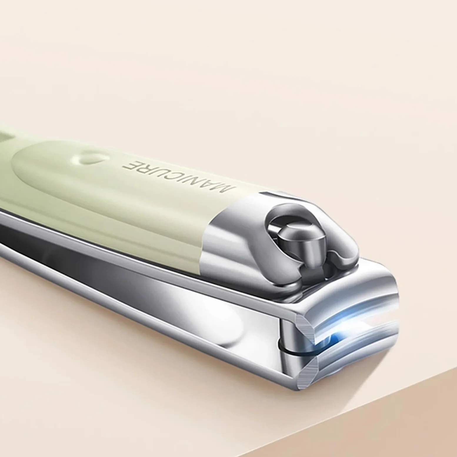 Maniküre Set 3-teiliges modernes Maniküre-Set – Nagelknipser, Nagelschere und Ohrlöffel aus Edelstahl mit tragbarer Aufbewahrungsbox for die Reise Nagelknipser