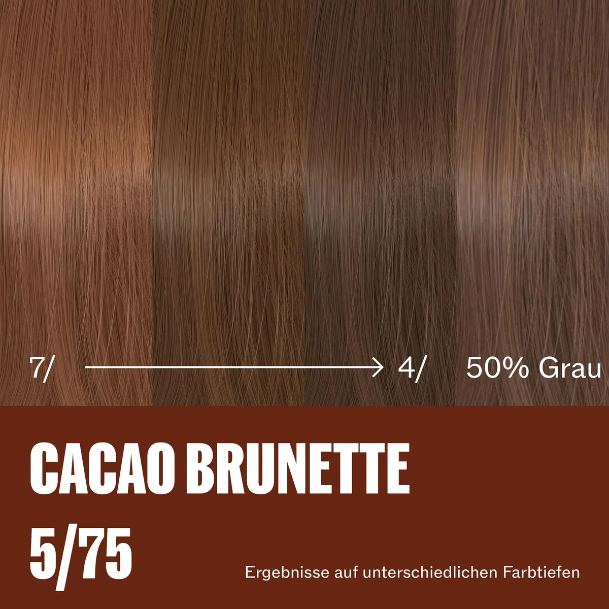 Wella Professionals Supernatural Color – Professionelle Semi-Permanente Haarfarbe – Mit Tanninen zum Färben, Stärken & Reparieren des Haares – 5/75 Kakao Braun – 120g
