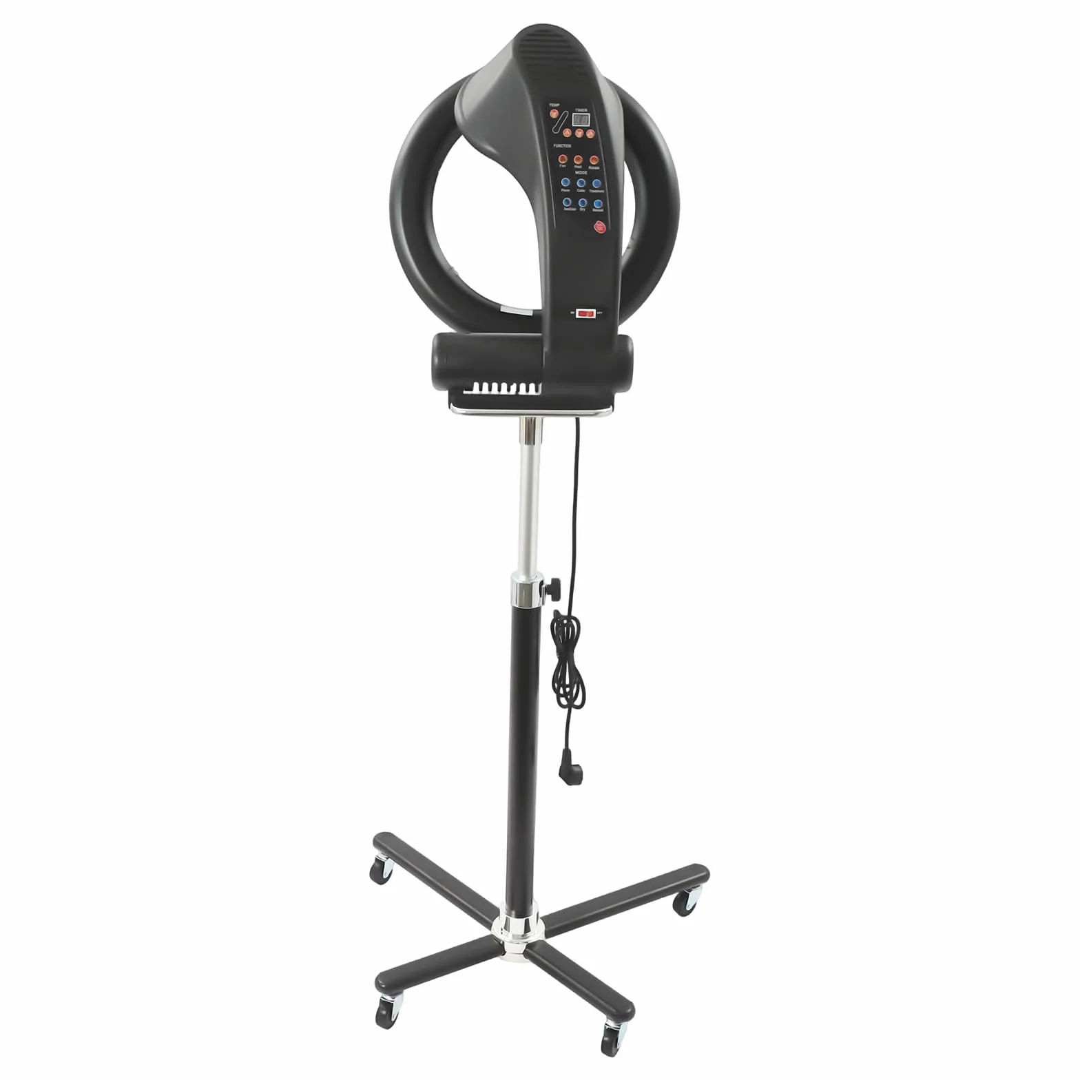 Profi Haardampfer 950W 6 Modi Einstellbare Höhe 134-173CM 0-60Min Trockenhaube für Friseursalons