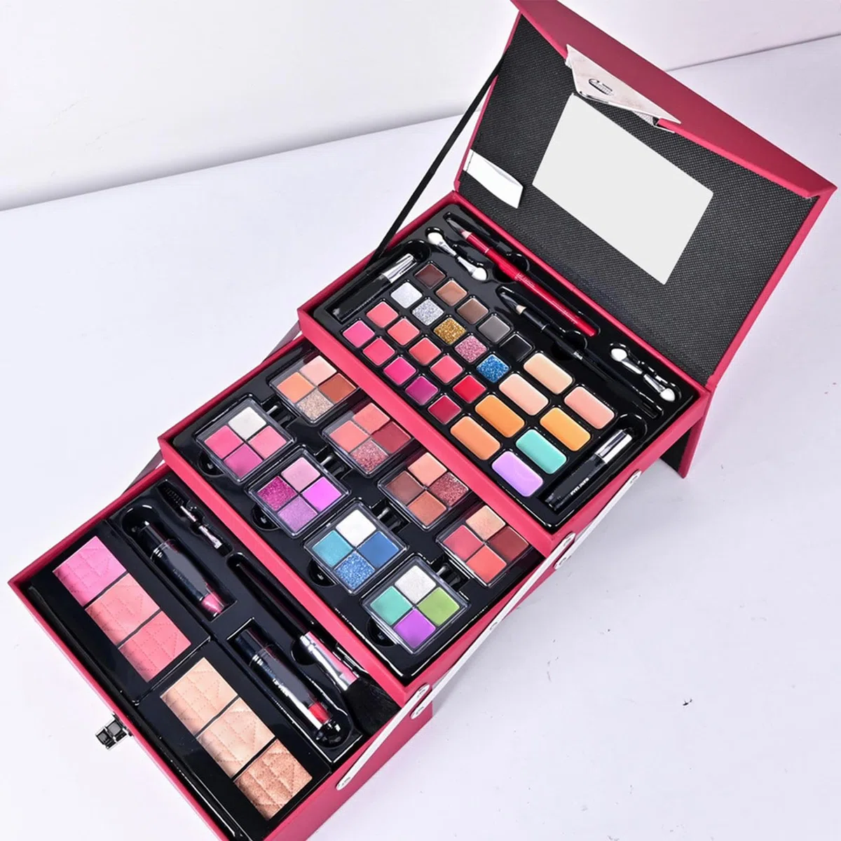 Komplettes Make-up-Set für Damen, komplettes Make-up-Set für Damen – | Anfänger | Kosmetik-Set für Frauen und Anfänger, Startup-Set