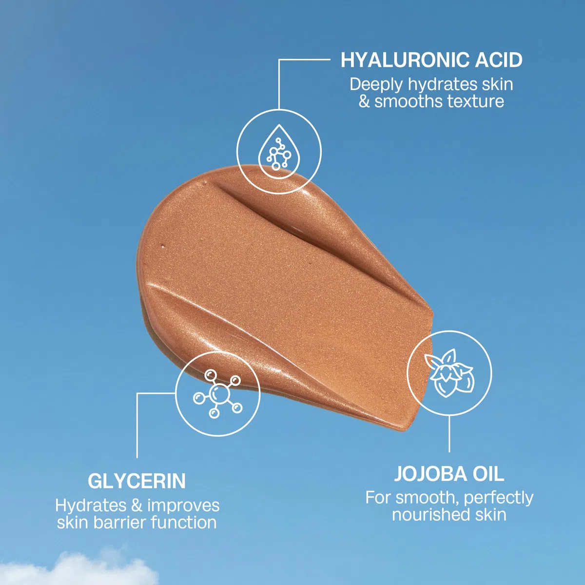 BALI BODY Bronzing Serum, warme Bronzetönung für Gesicht, angereichert mit Anti-Aging-Inhaltsstoffen, die die Haut pflegen, vegan und tierversuchsfrei (30 ml/29.9 ml)
