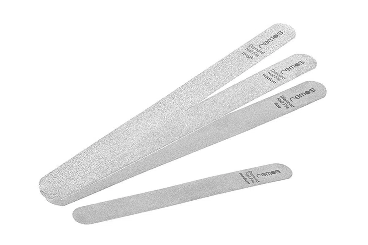 REMOS Flexi Diamantfeile Nagelfeile Gelnägel + Naturnägel 4er- SET