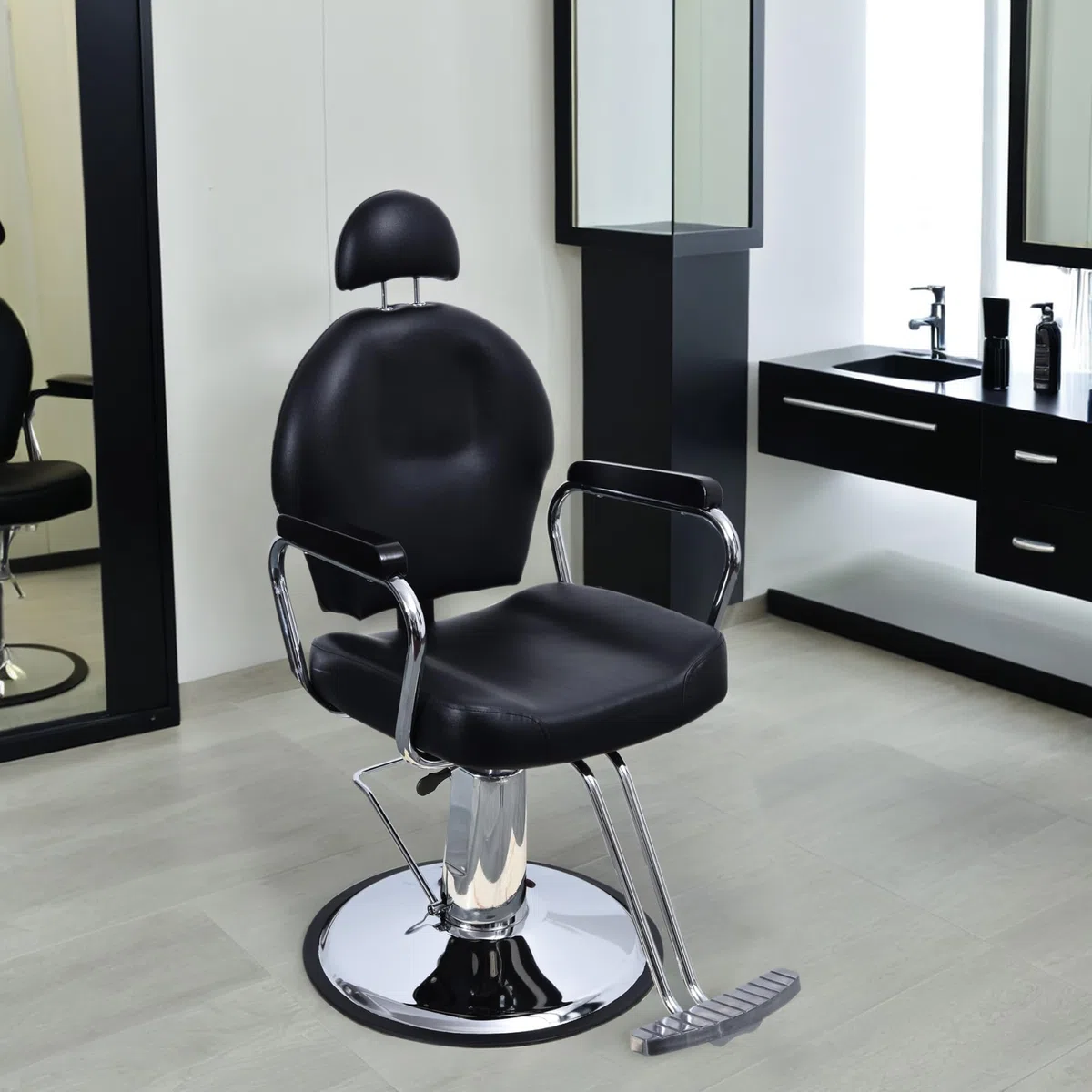Barberpub Friseurstuhl Hydraulisch 3022BK