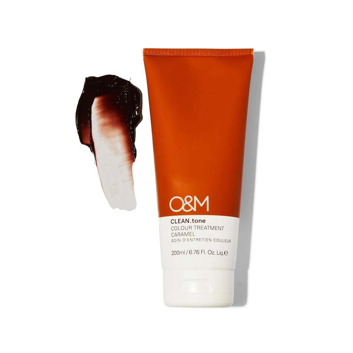 O&M CLEAN.tone Caramel (200ml) – Farbauffrischende Haarkur für blondiertes Haar – Pflegt & tönt von Blond bis sehr hellblond – Ohne Sulfate & Silikone – PETA-zertifiziert, vegan, Made in Australia