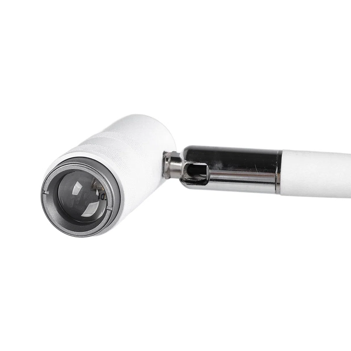 Fokusverstellbare Lampe, Zoombarer Schwanenhals-Bodennageltrockner, Helligkeit, Flexible UV-Aluminiumlegierung für Make-up