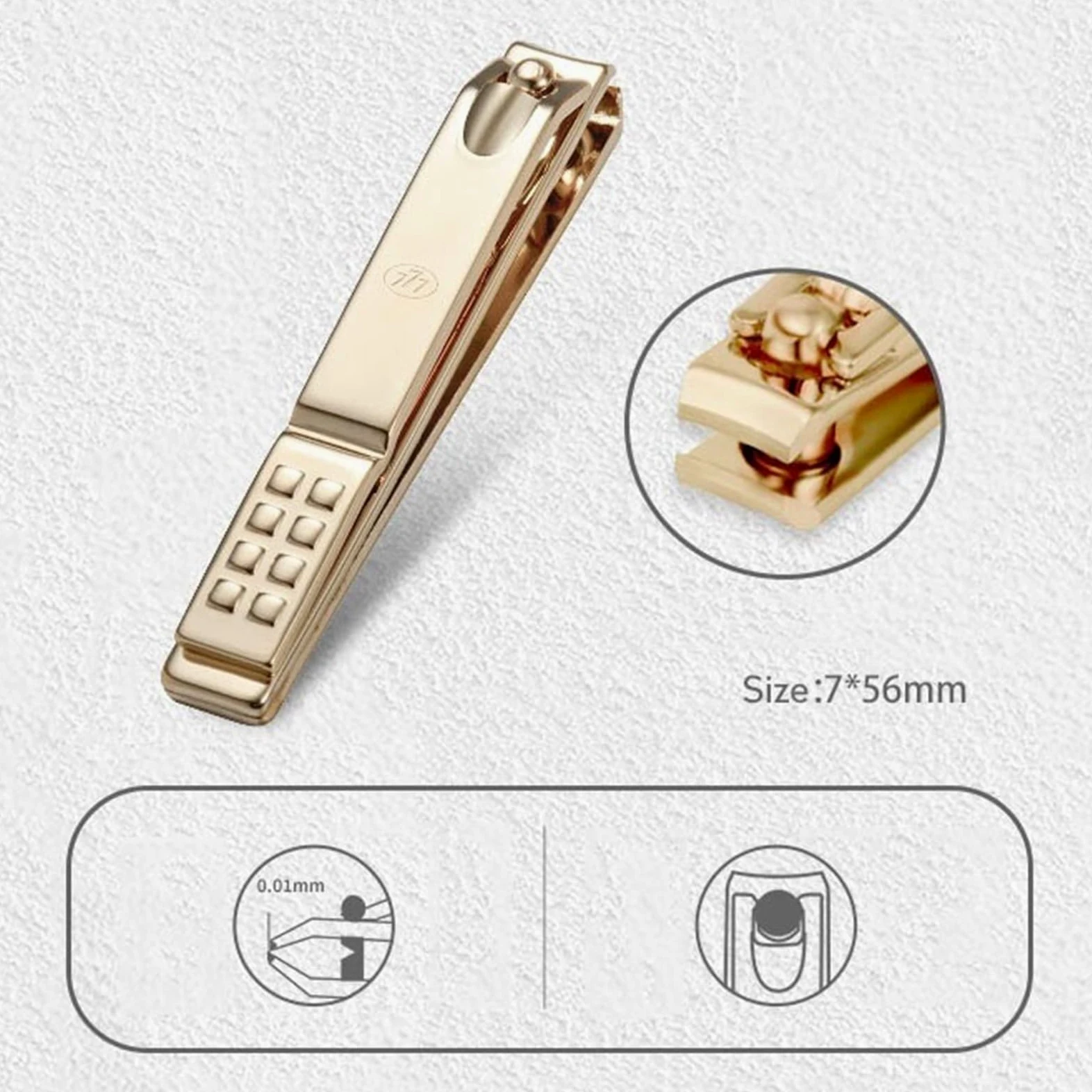 Nagelknipser Set Maniküre-Set mit luxuriöser Metallbox, 11-teiliges professionelles Nagelknipser-Set, Pediküre-Pflegewerkzeuge – Edelstahl-Pflegeset for Reisen oder Zuhause Maniküre Pediküre Set(Silve
